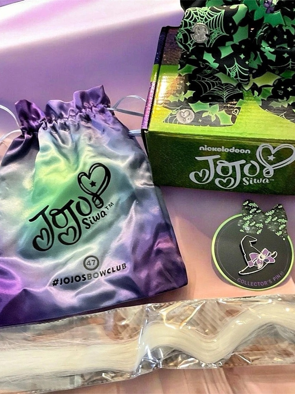 JoJo Siwa JoJo's Bow Club Halloween Box Set Black & Green NWT